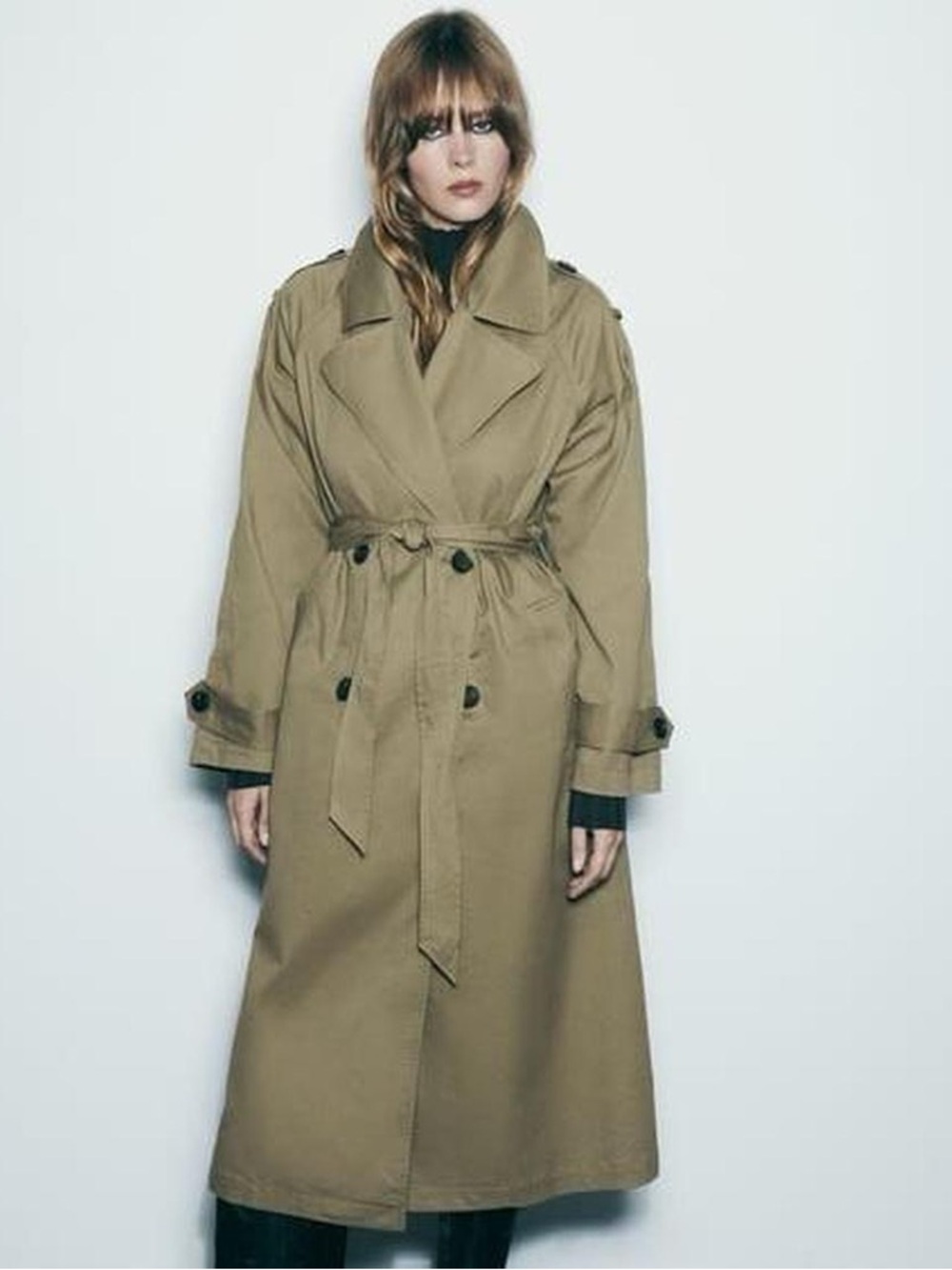 Zara Belted Trench Coat